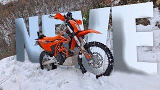 ️Snow Mountain + KTM 690 Enduro = Extreme Adventure!️