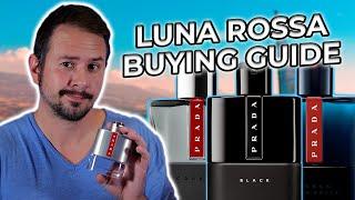 The BEST Prada Luna Rossa Fragrances To Buy - Luna Rossa Ocean | Carbon | Black