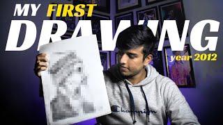 HOW I STARTED MY ART JOURNEY  | My First Drawing | Mr. Kalakar