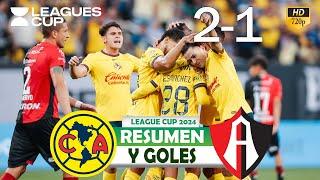 Club America vs Atlas | Resumen Completo | Leagues Cup 2024