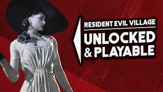 Resident Evil Village | How To Play As Lady Dimitrescu & Heisenberg!