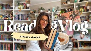 January Diaries ️: reading 5 books, a new hobby, thrifting and cozy winter vibes!