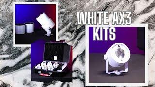 Custom White AX3 kits from Astera