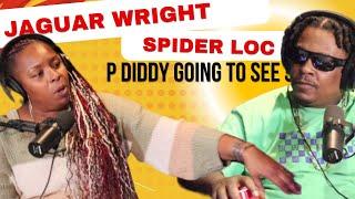 NEW JAGUAR WRIGHT interview with SPIDER LOC EXCLUSIVE ON P DIDDY PART 1