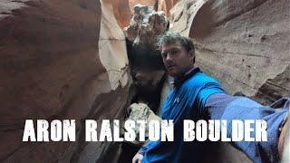 How to find the Aron Ralston rock | Location of 127 hours in Bluejohn Canyon