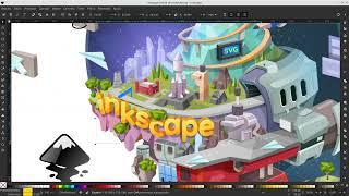 Inkscape é o melhor - clipe musical com desenhos da comunidade