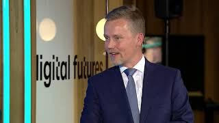 Digital Futures Inauguration 1 October 2020 - speakers Karl H Johansson and Marina Petrova