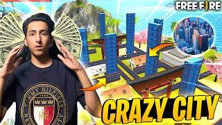 Crazy City Map In Free Fire Clash Squad Slap Challenge With RwT - Garena Free Fire