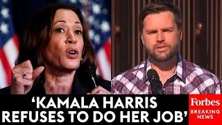 JD Vance Assails Kamala Harris During Visit To The Southern Border: 'That Is A Disgrace'