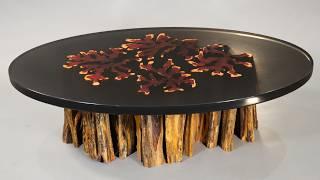 Wood Table made from Unknown Species