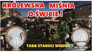 Królewska Miśnia o świcie! Targ staroci w Wiedniu. #antyki #targstaroci #meissen #porcelana