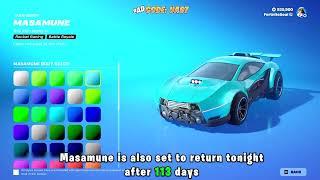 Fortnite Masamune Car, The Incredibles and Weeknd is back!!