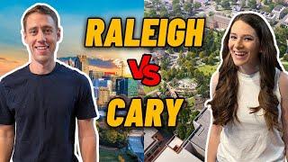 Living in Cary NC VS Living in Raleigh NC (THE TRUTH!)