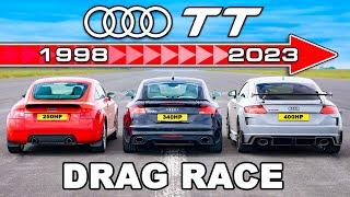 Audi TT Generations DRAG RACE