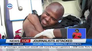 Journalists attacked in Homabay by security personnel as they covered Madaraka Day celebrations