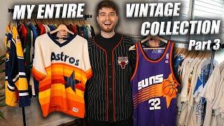 INSIDE MY ENTIRE VINTAGE JERSEY COLLECTION! Part 3