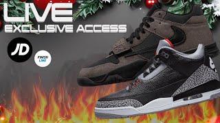 FNL/JDSPORTS EA JORDAN 3 BLACK CEMENT & TRAVIS SCOTT JUMPMAN JACK MOCHA COMING SOON!