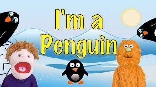 CHILDREN'S PENGUIN SONG | PENGUIN SONG FOR KIDS |  WALK LIKE A PENGUIN | Mr Eddy Spaghetti