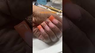  How To Do Nail art, Acrylic nails Fall Duck Nails#nailart #fallnails #101