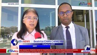 REAL NEWS / NY #VAOVAO MARINA MIVANTANA 08 APRILY 2025 #Madagascar