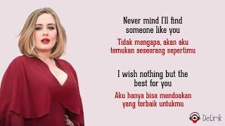 Someone Like You - Adele (Lirik Lagu Terjemahan)