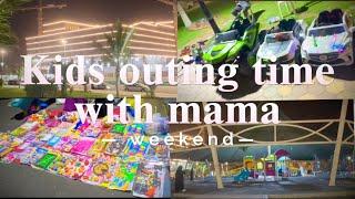 Vlog# 6 | Kids Outing Time with Mama | Weekend in Saudi Arabia | quick recipes