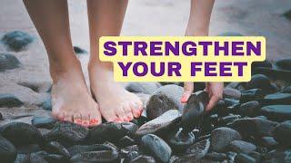 Rehab Practices With Victoria | Healthy Feet With Balls | Feet Massage | Walking On Stick