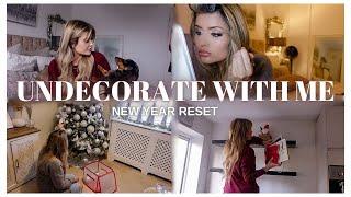 NEW YEAR RESET - undecorate Christmas, clean & organise, diary planning & baking