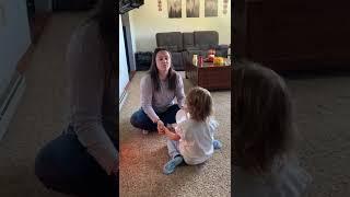 Kelly Garland and Sidekick Izabella Performing A Rhythm Lesson