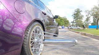 Longest Slab Wheels Around? Super Wide Swangers!!! #houston #slabsunday #swangas