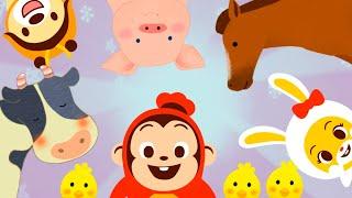  Nursery Rhymes | Little Cocomong had a Farm l Best Kids Songs | Cocomong | Animal | 동물동요 | 코코몽 키즈송