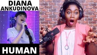 DIANA ANKUDINOVA | Диана Анкудинова - Human (Rag'n'Bone Man cover) LIVE @ Авторадио REACTION!!!