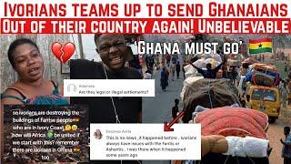 BREAKING NEWS; IVORIANS SENDS GHANAIANS OUT OF THEIR COUNTRY AGAIN! NIGERIANS REACTS