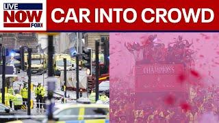 Breaking: Car drives into crowd at Liverpool's Premier League victory parade