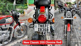 2021 Royal Enfield Classic 350 Chrome Red | All new Classic 350 | Sameerfication