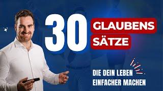 30 psychologische Glaubenssätze die dein Leben POSITIV verändern werden