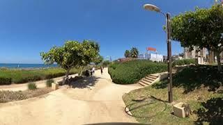 Video 360. Haifa (Israel) - Hecht Park (part 1). Хайфа (Израиль) - Парк Гехт (часть 1)