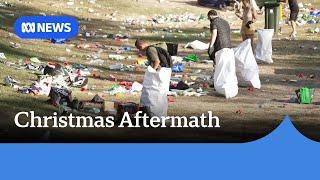 Sydney's Bronte beach trashed following massive Christmas gathering | ABC News