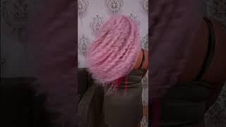афрокудри на каркас #косы #афрокудри #прически #стиль