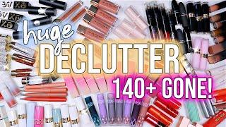 Huge Lipstick & Lipgloss Declutter 2024 | 140+ GONE!