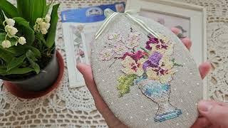 Вышивальные финиши и старты  пробую Сашико 