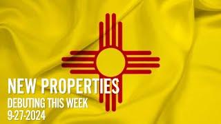 New Mexico Land For Sale: Properties Debuting This Week, 09-27-2024