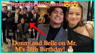 DONBELLE SPOTTED NA DUMALO SA BDAY CELEBRATION NI MR. M KAGABI SIGN NA DIN BA ITO? 