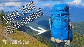 SUPER LIGHT ULTRA COMFORT! 3 Season Backpacking Fishing Gear List