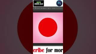 Adobe Photoshop Short Tutorial | Ps Short Video | Ps Shorts | Making instagram icon in Photoshop