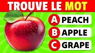 Devine les 50 MOTS en ANGLAIS  | Quiz Vocabulaire Anglais 