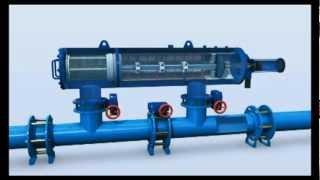 Hydraulic automatic filter