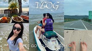 VLOG #5 TO THE BEACH ️ | KPS SIHANOUKVILLE ️