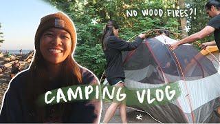 camping vlog in washington (deception pass state park) | summer weekend diaries