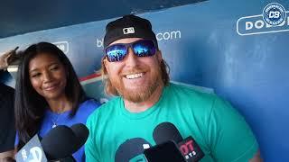 Justin Turner excited for return to Dodger Stadium, hopes to retire with Dodgers